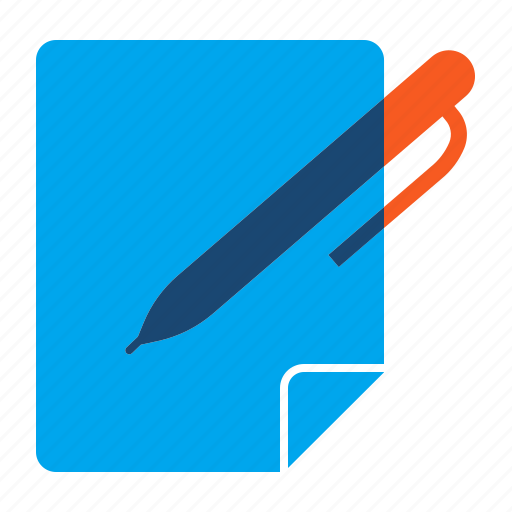 Contract, paper, pen, signing icon - Download on Iconfinder