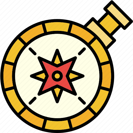 Compass, direction, navigation, sea, wind, rose icon - Download on Iconfinder