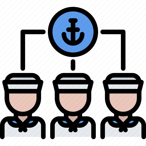 Anchor, team, group, people, sailor, sailing icon - Download on Iconfinder