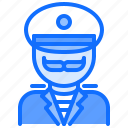 uniform, man, captain, sailor, sailing