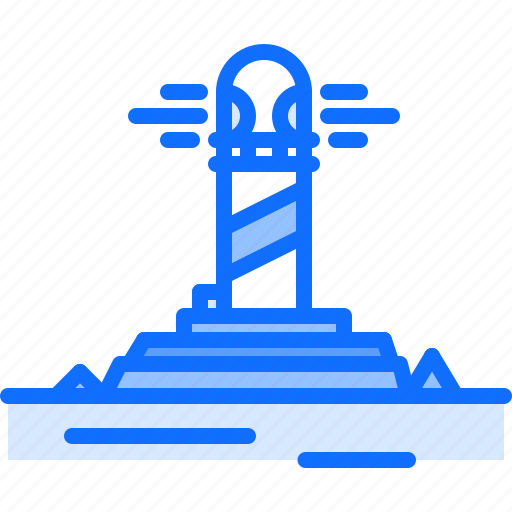 Island, water, lighthouse, sailor, sailing icon - Download on Iconfinder