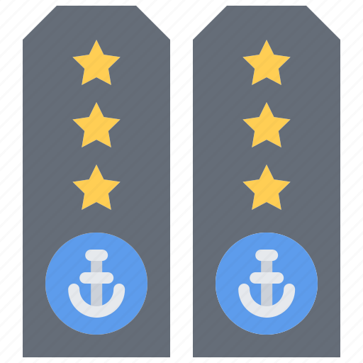 Shoulder, straps, anchor, sailor, sailing icon - Download on Iconfinder