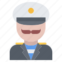 uniform, man, captain, sailor, sailing
