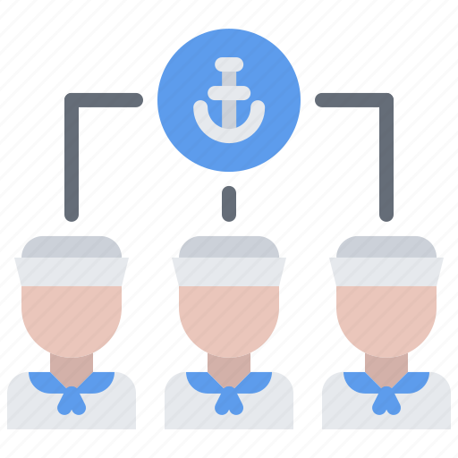 Anchor, team, group, people, sailor, sailing icon - Download on Iconfinder