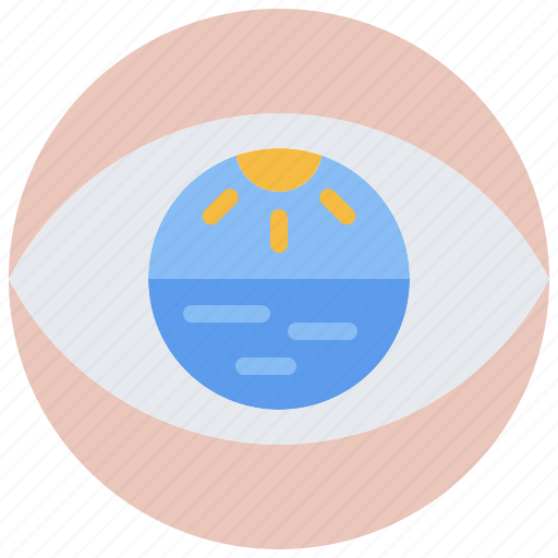 Eye, sun, sea, water, vision, sailor, sailing icon - Download on Iconfinder