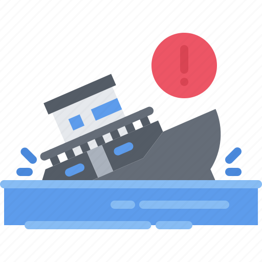 Shipwreck, water, sailor, sailing icon - Download on Iconfinder