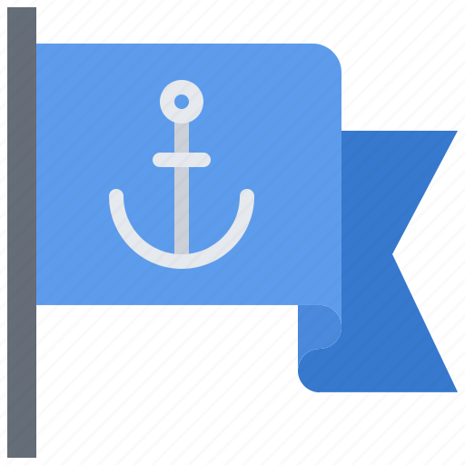 Flag, anchor, sailor, sailing icon - Download on Iconfinder
