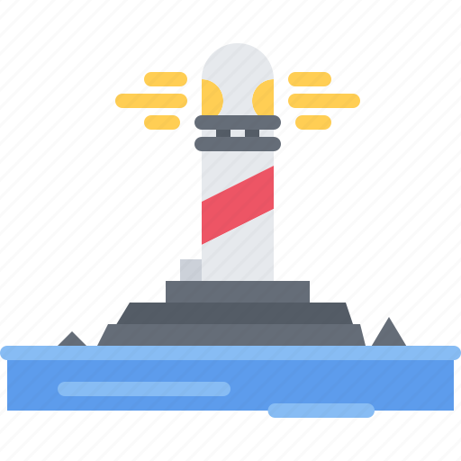 Island, water, lighthouse, sailor, sailing icon - Download on Iconfinder
