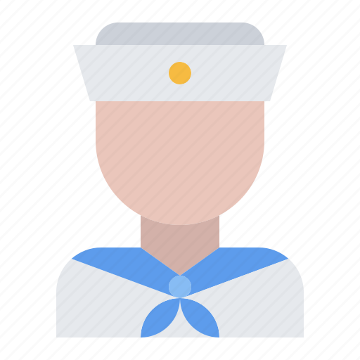 Sailor, man, uniform, sailing icon - Download on Iconfinder