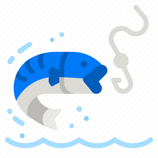Fishing, rod, fish, hobbies, fisher icon - Download on Iconfinder