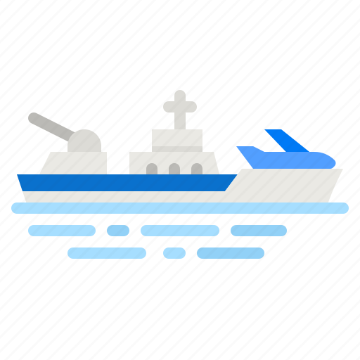 Navy, ship, aircraft, carrier, combat icon - Download on Iconfinder