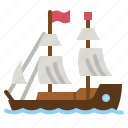 pirate, ship, transportation, transport, boat