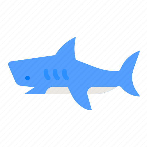 Shark, waves, sea, life, animal icon - Download on Iconfinder