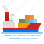 ship, cargo, distribution, container, crane 