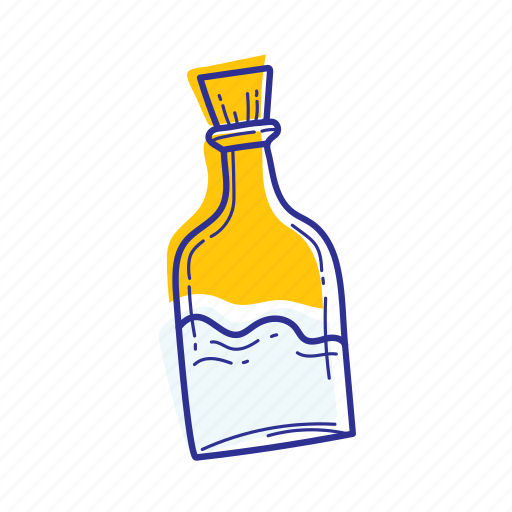Beach, bottle, nature, ocean, sea, water icon - Download on Iconfinder