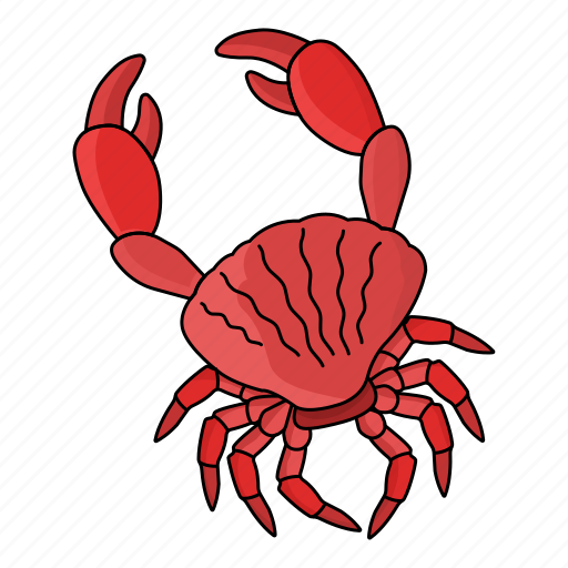 Crab, sea, sea food, swim icon - Download on Iconfinder