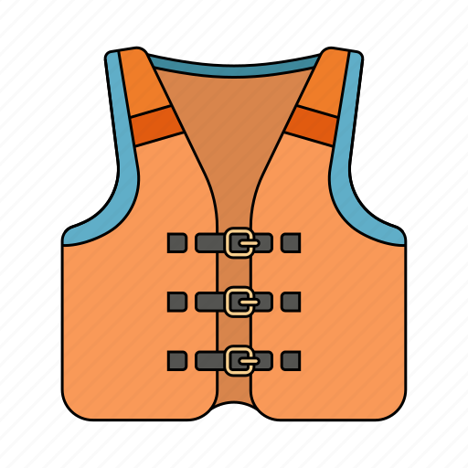 Jacket, life jacket, life vest, protection icon - Download on Iconfinder