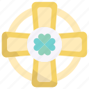 celtic, st patrick, saint patrick, cross, clover, religion, ireland
