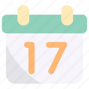 calendar, st patrick, saint patrick, clover, celebration, time and date