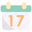 calendar, st patrick, saint patrick, clover, celebration, time and date 