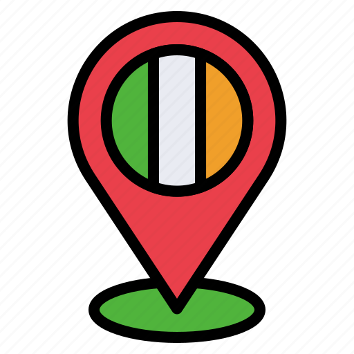 Festival, ireland, irish, location, pin, pointer, saint patrick icon - Download on Iconfinder