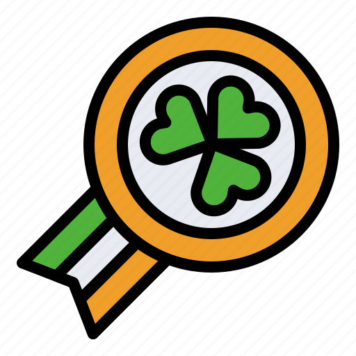 Award, badge, festival, ireland, saint patrick, shamrock icon - Download on Iconfinder