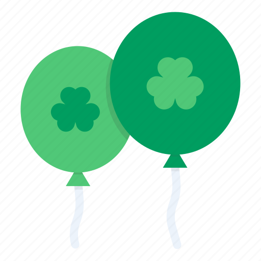 Balloon, celebrate, day, festival, irish, patricks, saint icon - Download on Iconfinder