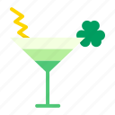 cocktail, day, drink, mocktail, patricks, saint, shamrock
