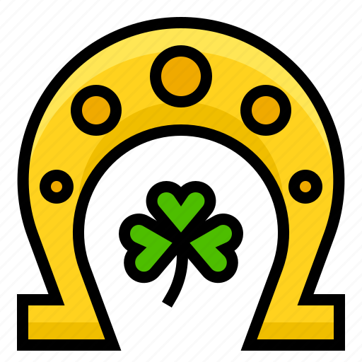 Fortune, horseshoe, ireland, irish, lucky charm, shamrock icon - Download on Iconfinder