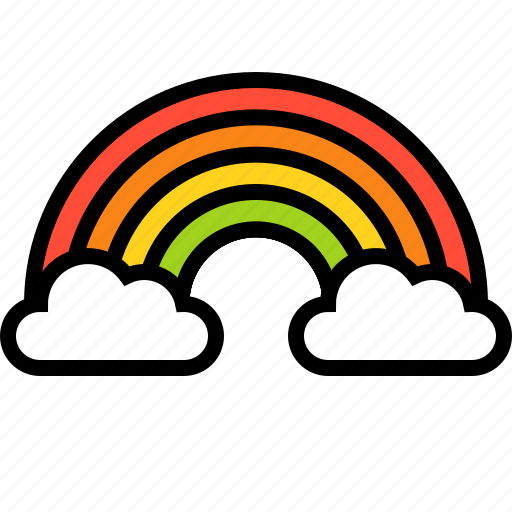 Cloud, ireland, irish, nature, rainbow icon - Download on Iconfinder