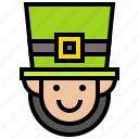 avatar, head, ireland, irish, leprechaun, profile