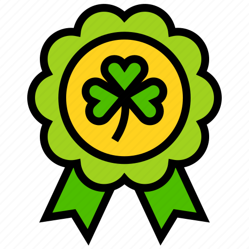 Award, badge, ireland, medal, shamrock, stpatrick icon - Download on Iconfinder