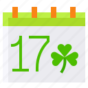 calendar, date, ireland, irish, saint patrick, saint patrick day