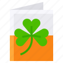 card, clover, greeting card, ireland, irish, shamrock