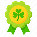 award, badge, ireland, irish, shamrock