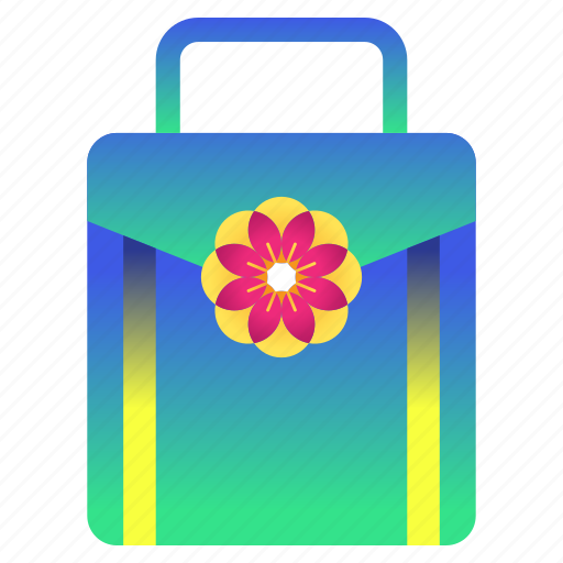 Blossom, cherry, festival, flower, luggage, sakura, suitcase icon - Download on Iconfinder