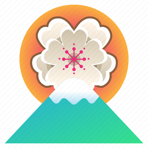 Blossom, cherry, festival, flower, japan, mount fuji, sakura icon - Download on Iconfinder