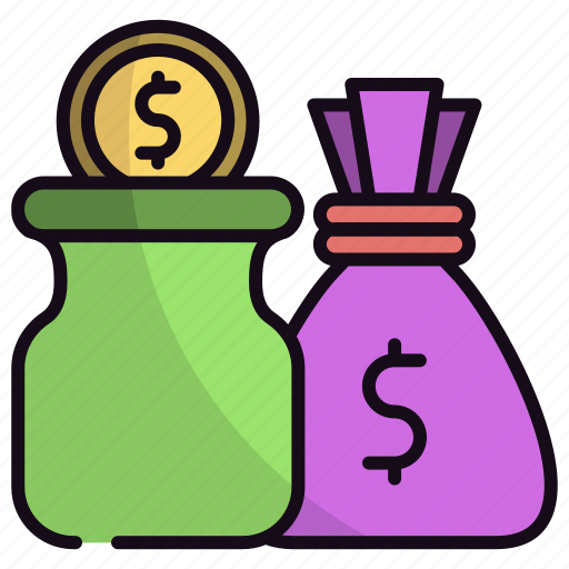 Save, money, dollar, cash, currency, coin icon - Download on Iconfinder