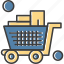 cart, discount, sale, trolley 