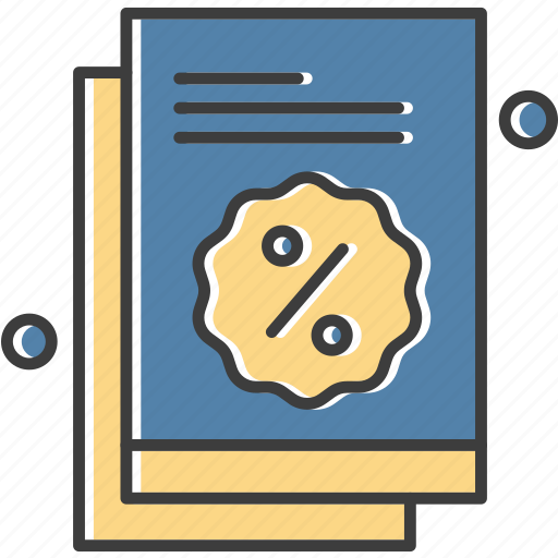 Discount, document, file, sale icon - Download on Iconfinder