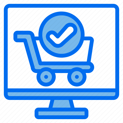 Computer, shopping, cart, online, ecommerce, sale icon - Download on Iconfinder