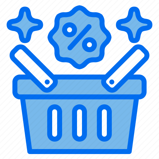 Shopping, basket, discount, sales, commerce, purchase icon - Download on Iconfinder