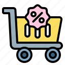 shopping, cart, market, discount, sale