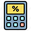 calculator, discount, commerce, and, shopping, sales 