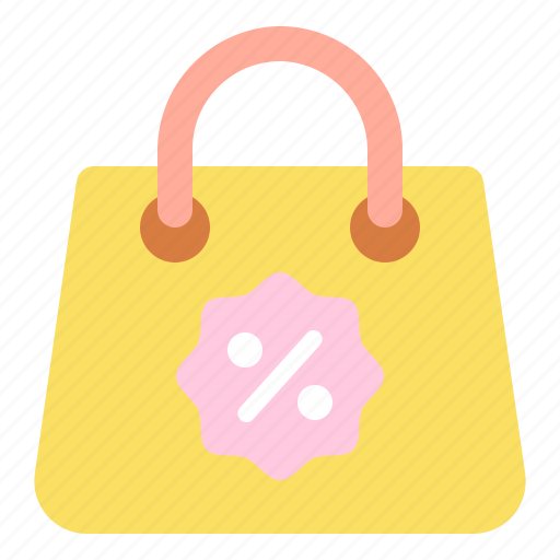 Bag, fasion, discount, sales, promotion icon - Download on Iconfinder