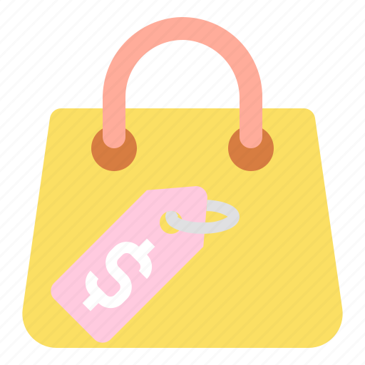 Bag, price, tag, sale, commerce, lable icon - Download on Iconfinder