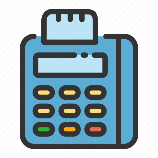 Credit Edc Electronic Online Payment Sales Shop Icon Download On Iconfinder