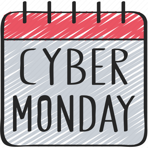 Black friday, calendar, cyber, cyber monday, date, monday, sales icon - Download on Iconfinder