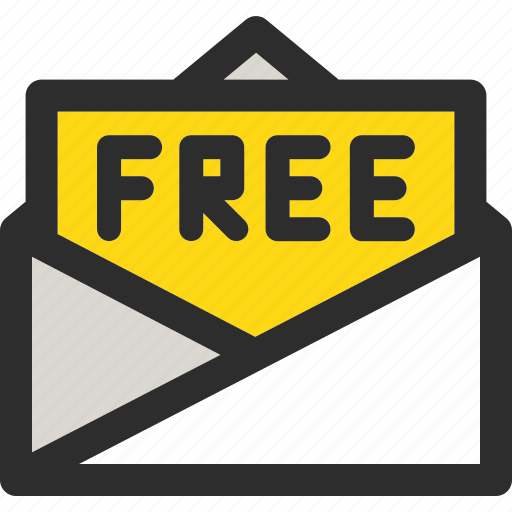 Free, letter, shopping, buy, email, mail, online icon - Download on Iconfinder
