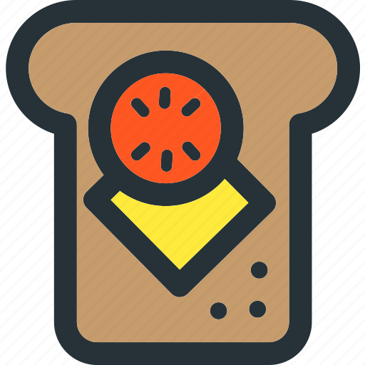 Sandwich, cheese, food, meal, slice, toast icon - Download on Iconfinder